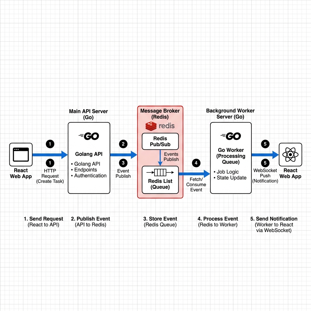 Arsitektur Asynchronous Notification