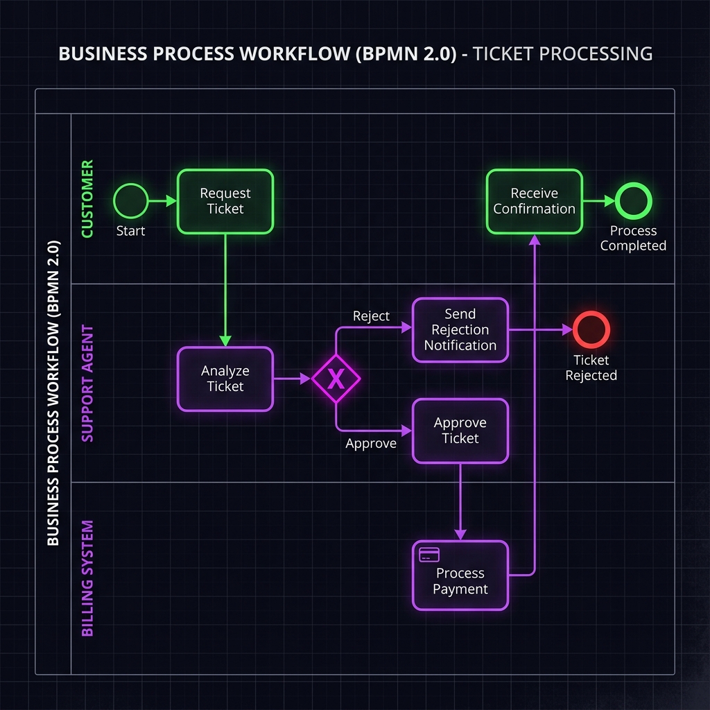 Cetak Biru Alur Kerja Proses Bisnis BPMN 2.0