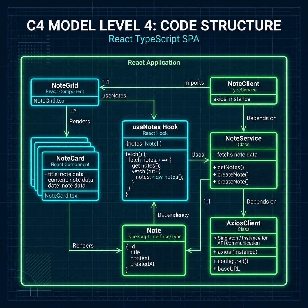 C4 Model Level 4 Code Diagram