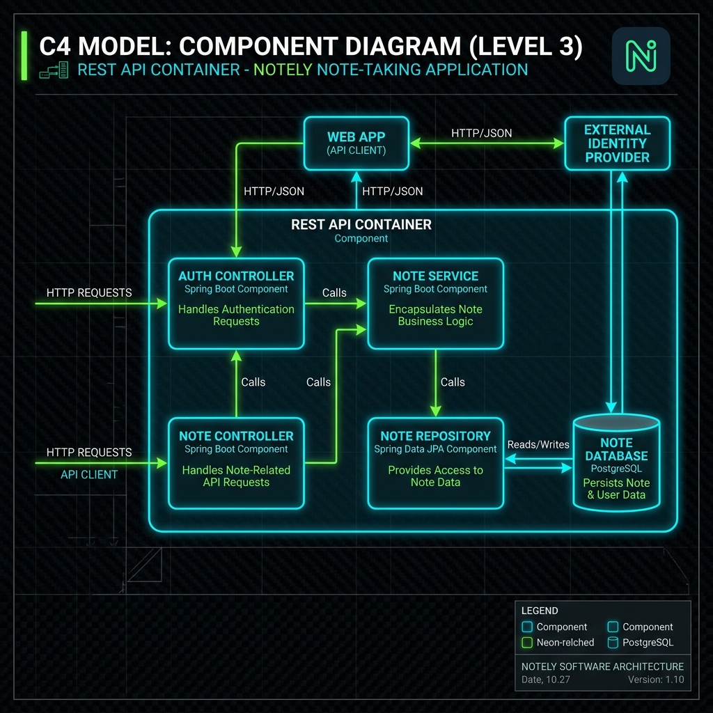 C4 Model Level 3 Component Diagram