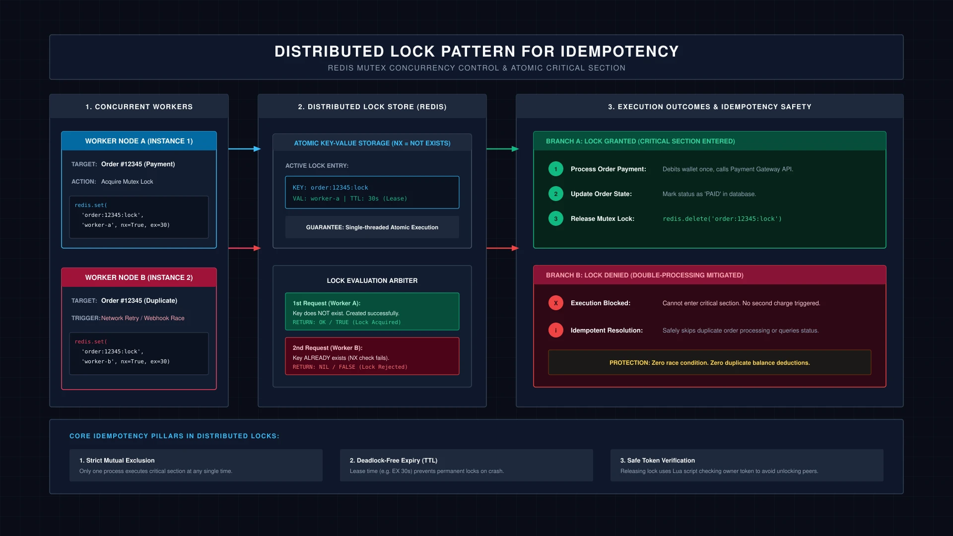 Distributed Lock Concurrency Mutex