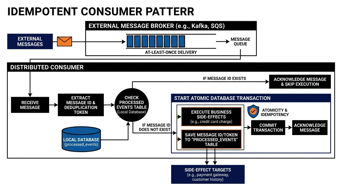Idempotent Consumer Pattern Message Queue