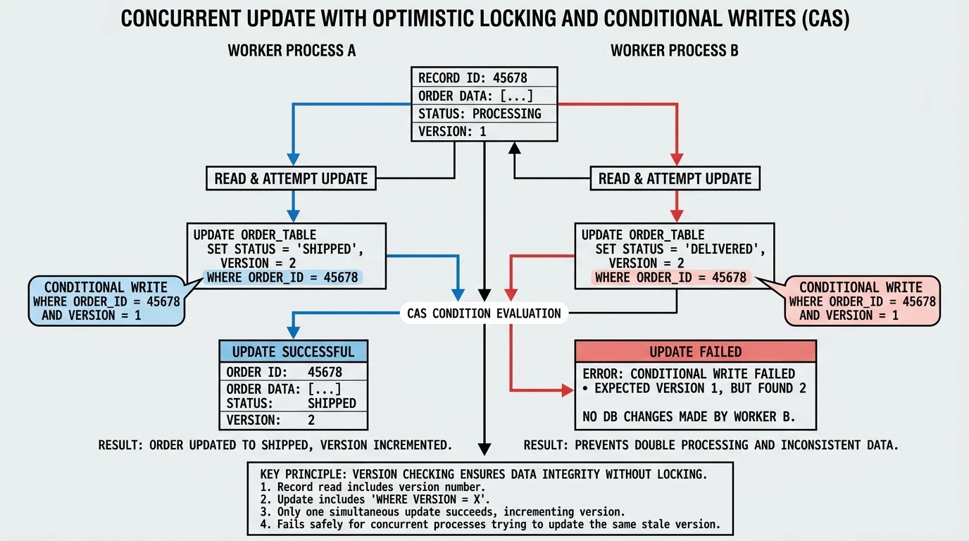 Optimistic Locking dan Conditional Write CAS