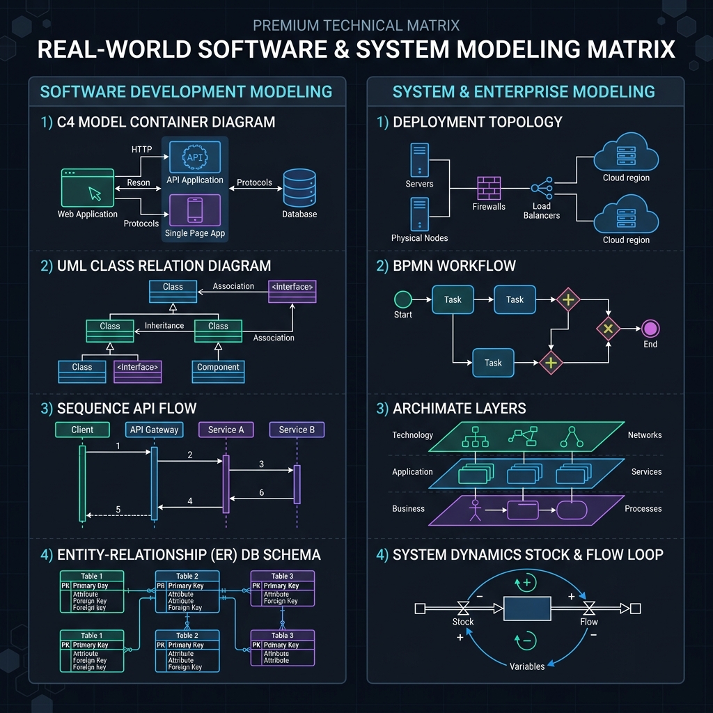 Matriks Pemodelan Rekayasa Software & Sistem Dunia Nyata