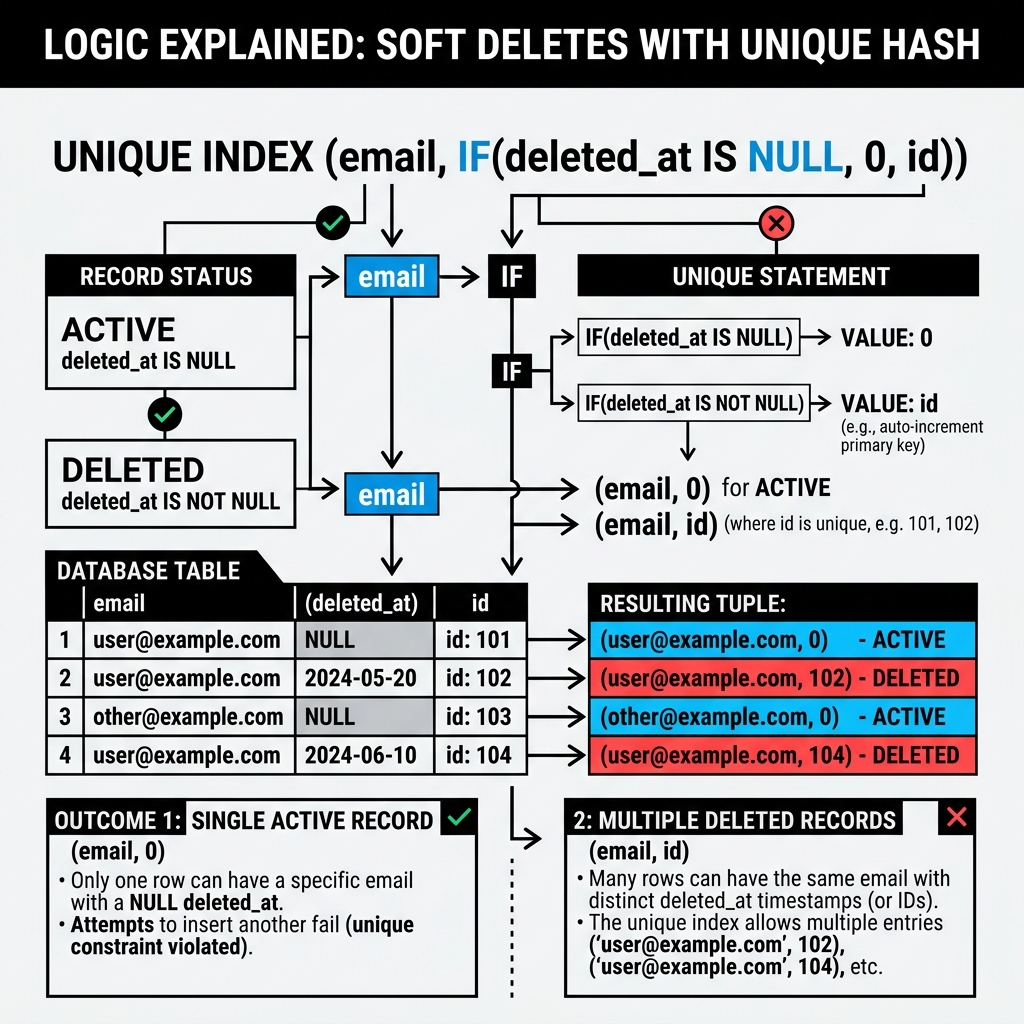 Formula Soft Delete