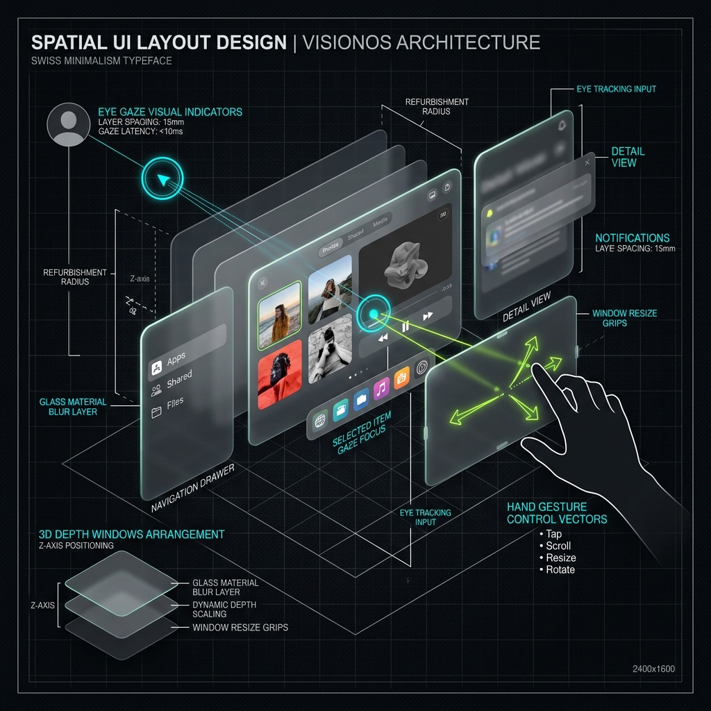 Cetak Biru Desain Tata Letak Spatial UI