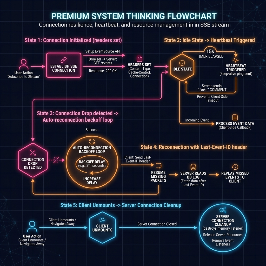 Mekanisme Aliran Data Server-Sent Events