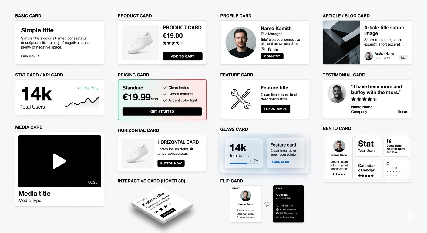 Card Components Overview