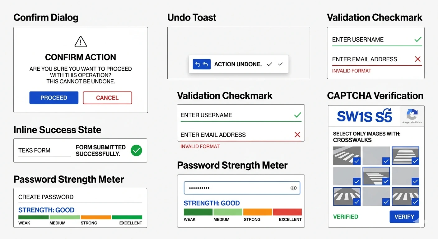 Confirmation and Validation Components Overview