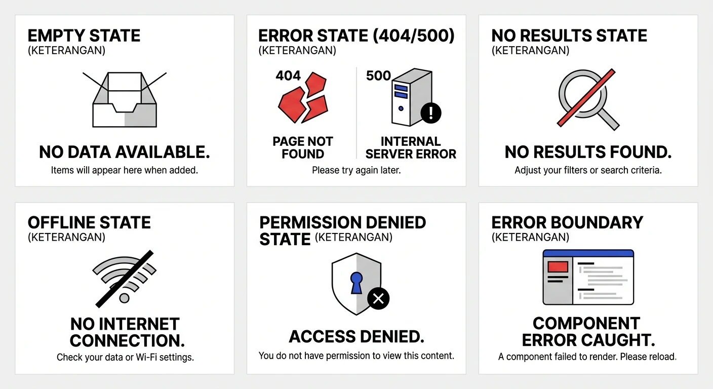 Empty States and Error Components Overview