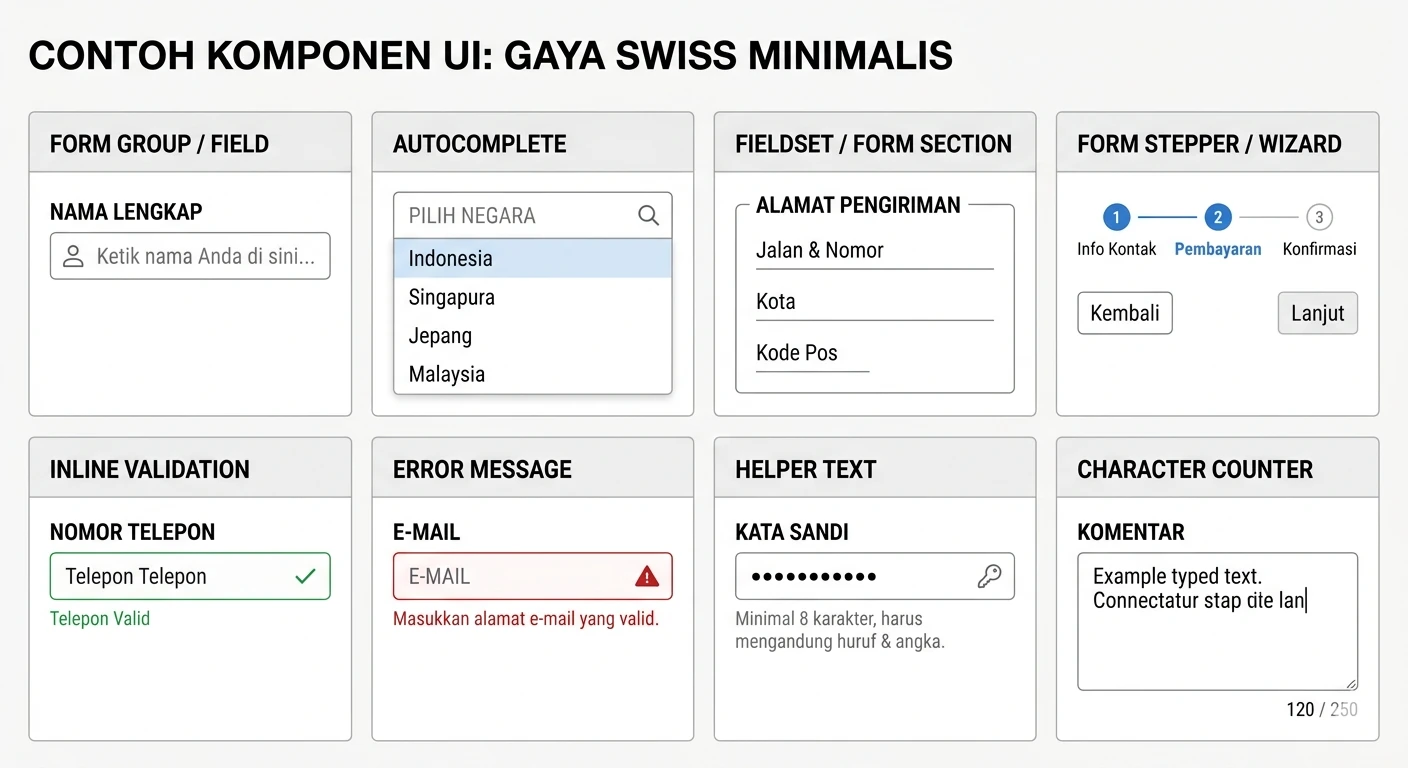 Form Layout & Validation Systems Showcase