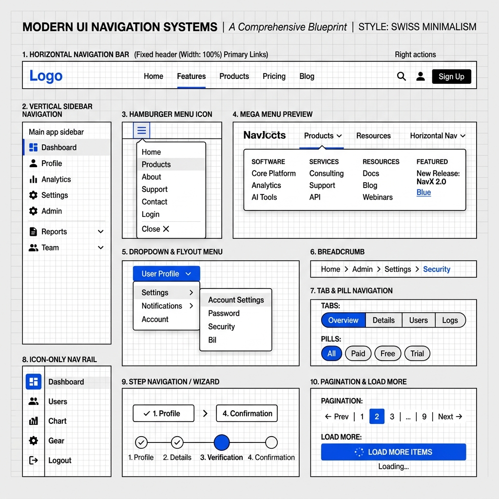 Primary Navigation Systems Showcase