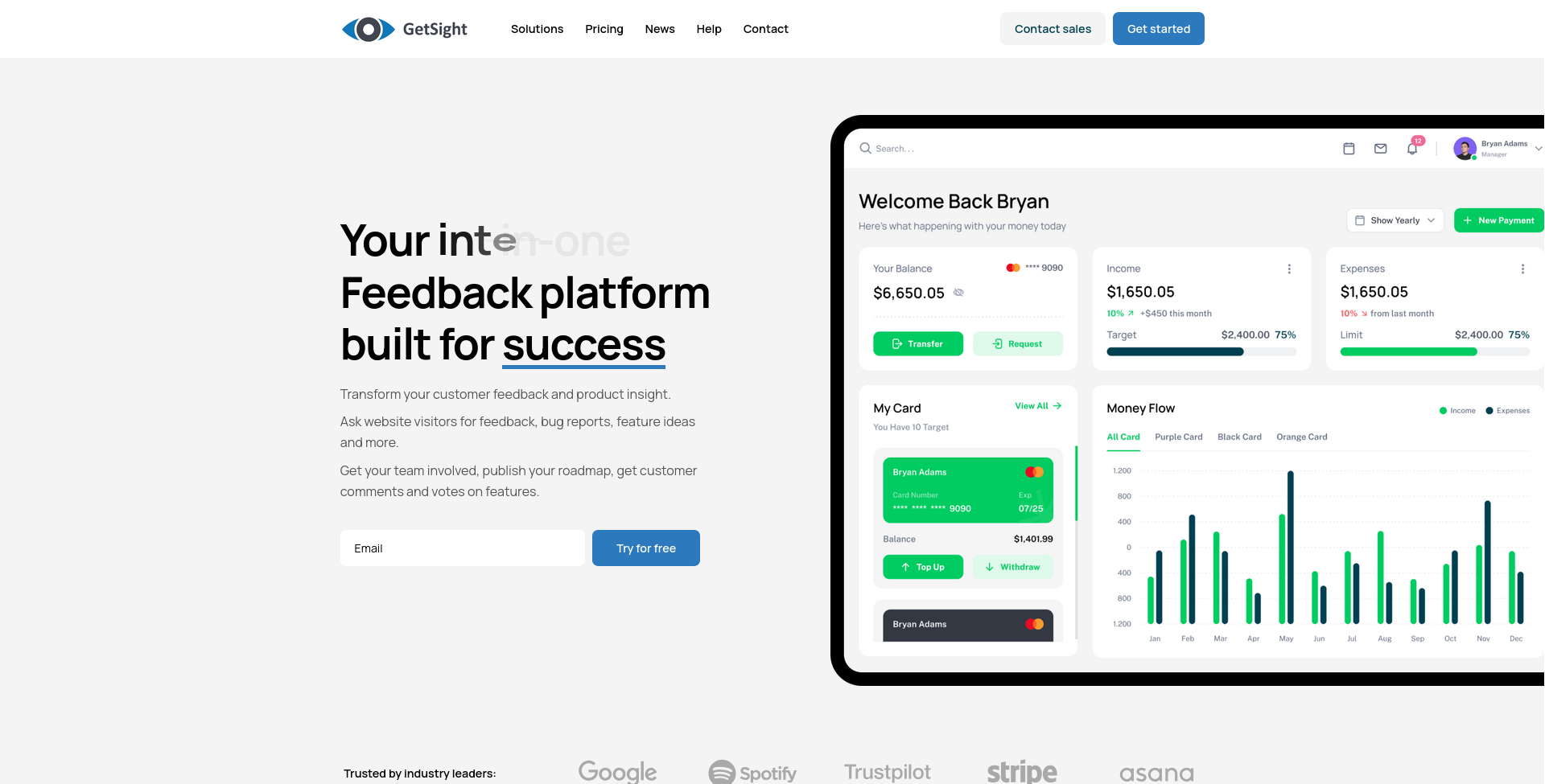 Scalable Customer Feedback Hub & Product Roadmap SaaS