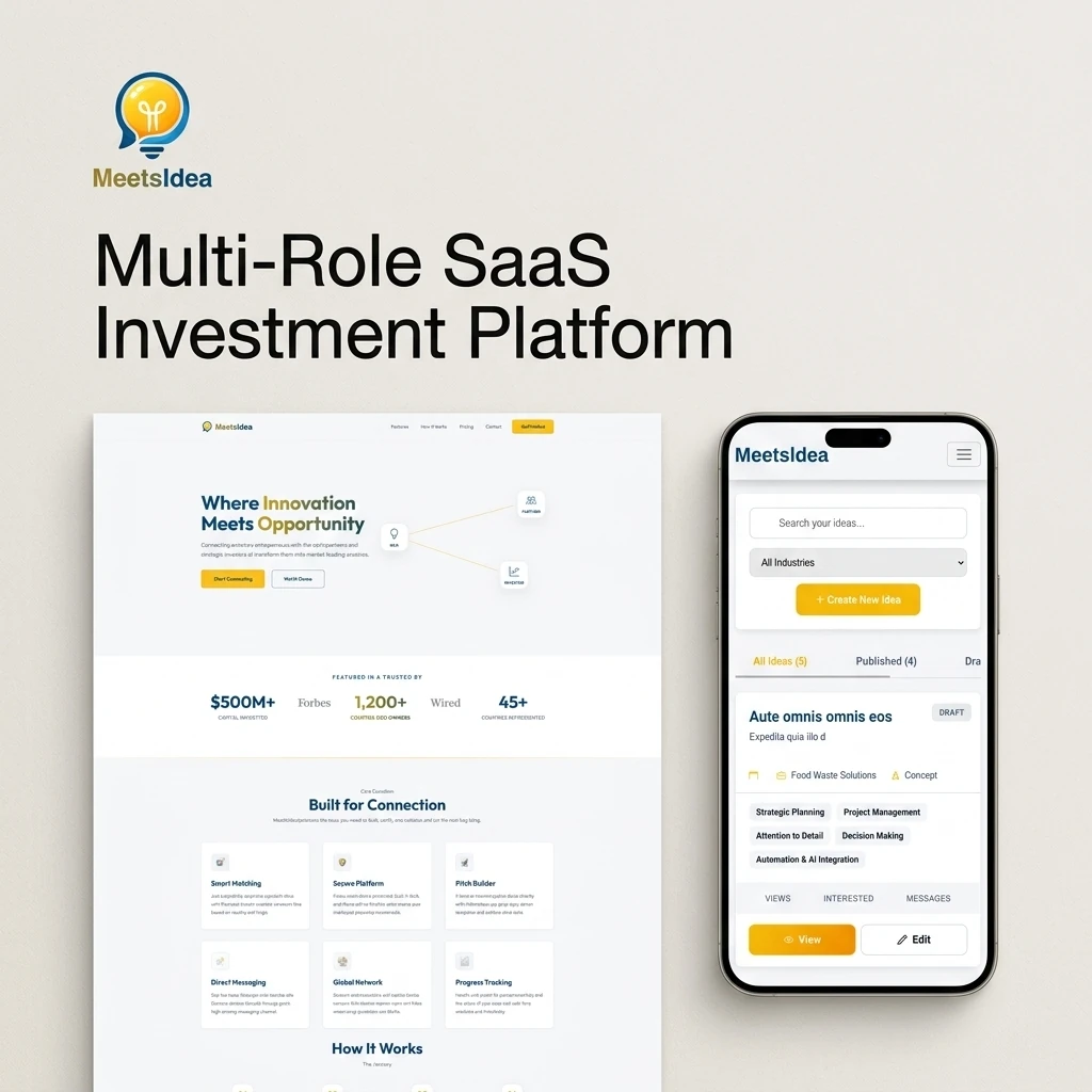 Multi-Role SaaS Investment Platform